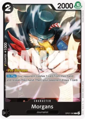 Morgans (OP07P OP07-090) Promos: 500 Years into the Future
