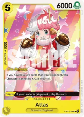 Atlas (OP07P OP07-098) Promos: 500 Years into the Future
