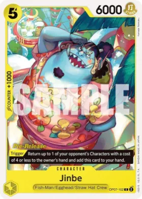 Jinbe (OP07P OP07-102) Promos: 500 Years into the Future