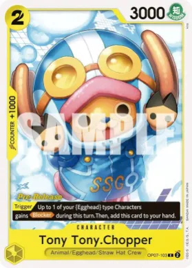 Tony Tony.Chopper (OP07P OP07-103) Promos: 500 Years into the Future