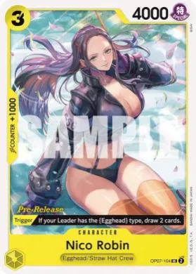 Nico Robin (OP07P OP07-104) Promos: 500 Years into the Future