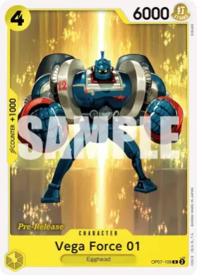 Vega Force 01 (OP07P OP07-108) Promos: 500 Years into the Future