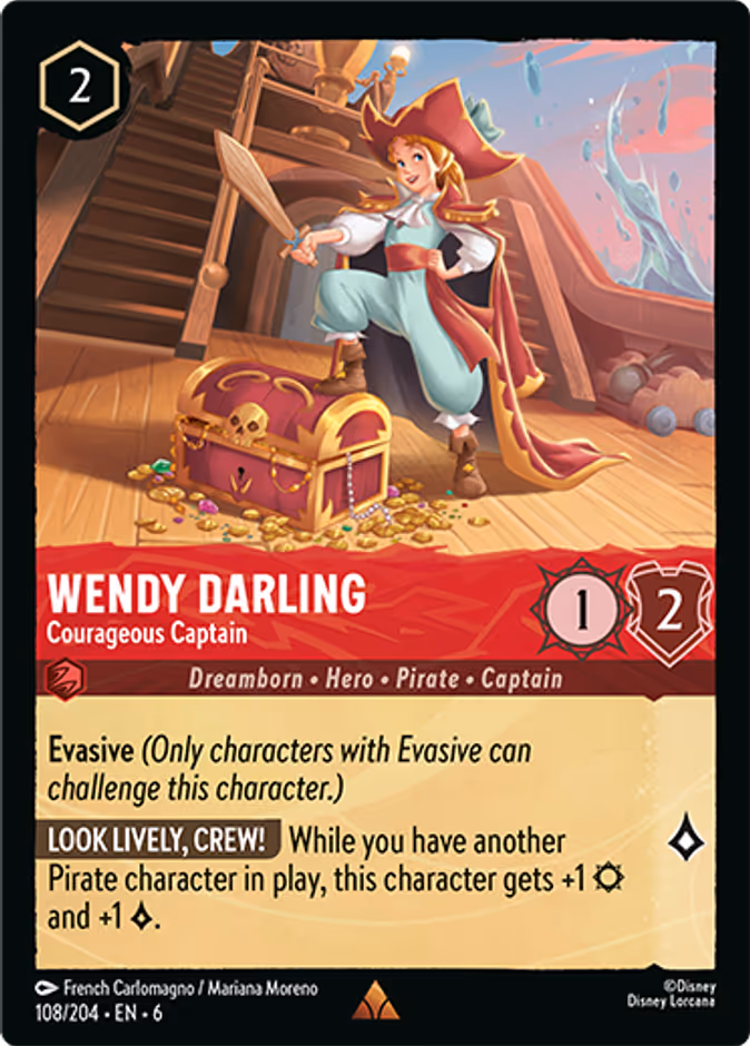 Wendy Darling - Courageous Captain 108/204