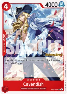 Cavendish (OP15P OP15-006) Promos: Adventure on Kami's Island