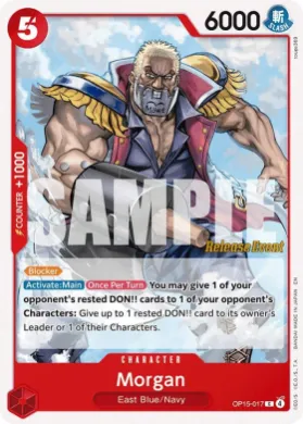 Morgan (OP15P OP15-017) Promos: Adventure on Kami's Island