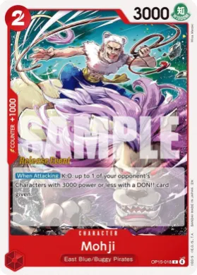 Mohji (OP15P OP15-018) Promos: Adventure on Kami's Island