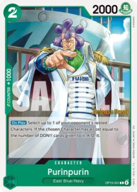 Purinpurin (OP15P OP15-031) Promos: Adventure on Kami's Island