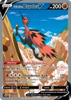 Galarian Zapdos V (CRE 174) Chilling Reign