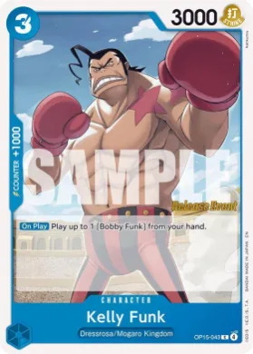 Kelly Funk (OP15P OP15-043) Promos: Adventure on Kami's Island