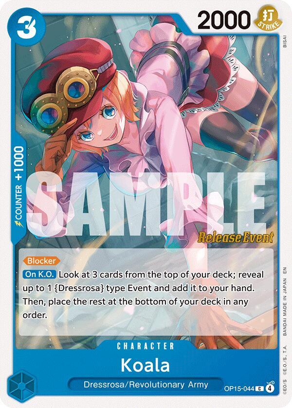 Koala OP15-044 One Piece card
