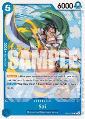 Sai (OP15P OP15-045) Promos: Adventure on Kami's Island