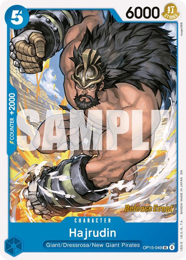 Hajrudin OP15-049 One Piece card