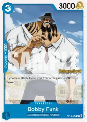 Bobby Funk (OP15P OP15-050) Promos: Adventure on Kami's Island