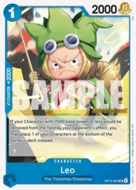 Leo (OP15P OP15-052) Promos: Adventure on Kami's Island