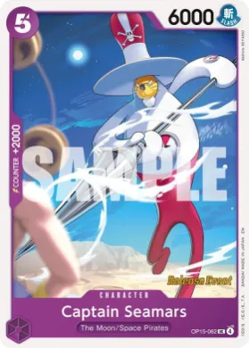 Captain Seamars (OP15P OP15-062) Promos: Adventure on Kami's Island