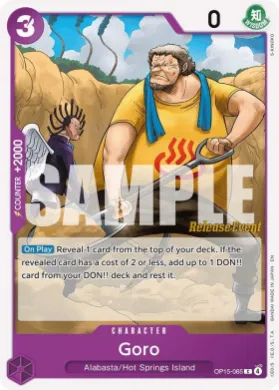 Goro (OP15P OP15-065) Promos: Adventure on Kami's Island