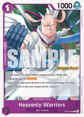 Heavenly Warriors (OP15P OP15-068) Promos: Adventure on Kami's Island