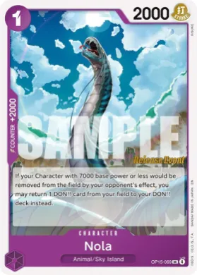 Nola (OP15P OP15-069) Promos: Adventure on Kami's Island