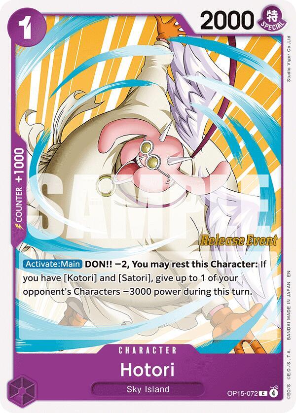 Hotori OP15-072 One Piece card