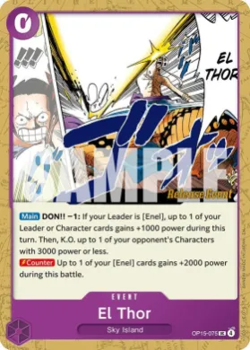 El Thor (OP15P OP15-075) Promos: Adventure on Kami's Island