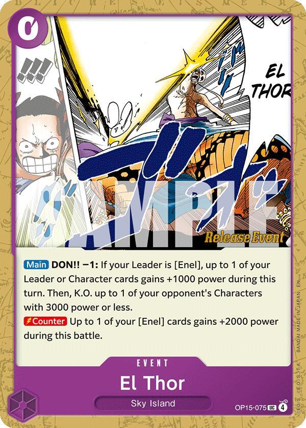 El Thor OP15-075 One Piece card