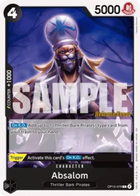 Absalom (OP15P OP15-079) Promos: Adventure on Kami's Island