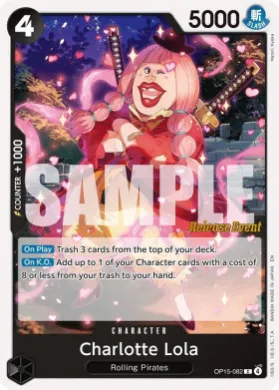 Charlotte Lola (OP15P OP15-082) Promos: Adventure on Kami's Island