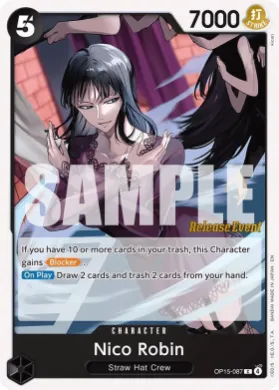 Nico Robin (OP15P OP15-087) Promos: Adventure on Kami's Island