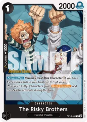 The Risky Brothers (OP15P OP15-093) Promos: Adventure on Kami's Island