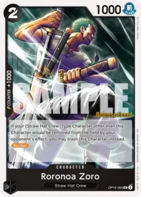 Roronoa Zoro (OP15P OP15-094) Promos: Adventure on Kami's Island