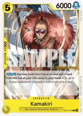 Kamakiri (OP15P OP15-100) Promos: Adventure on Kami's Island