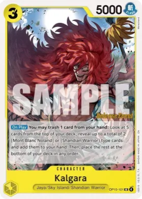 Kalgara (OP15P OP15-101) Promos: Adventure on Kami's Island