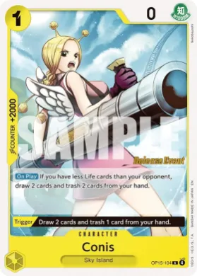 Conis (OP15P OP15-104) Promos: Adventure on Kami's Island