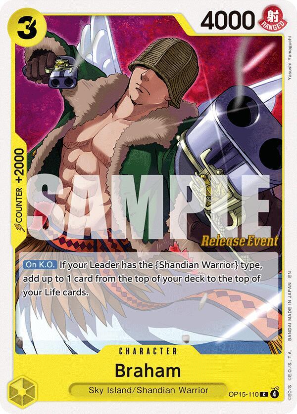 Braham OP15-110 One Piece card