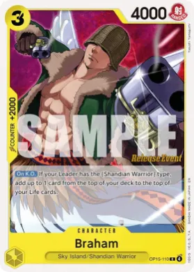 Braham (OP15P OP15-110) Promos: Adventure on Kami's Island