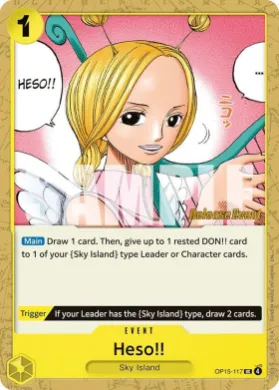 Heso!! (OP15P OP15-117) Promos: Adventure on Kami's Island