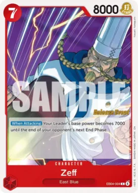 Zeff (OP15P EB04-004) Promos: Adventure on Kami's Island
