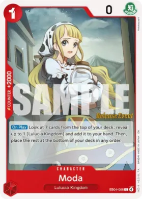 Moda (OP15P EB04-006) Promos: Adventure on Kami's Island