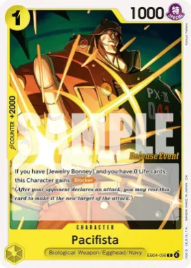 Pacifista (OP15P EB04-056) Promos: Adventure on Kami's Island