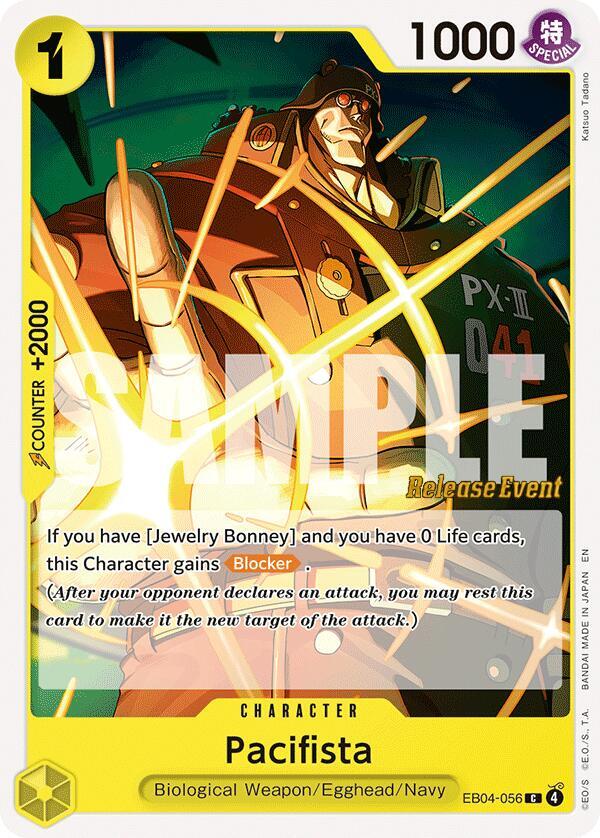 Pacifista EB04-056 One Piece card