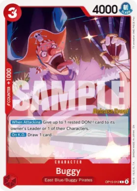 Buggy (OP15P OP15-012) Promos: Adventure on Kami's Island