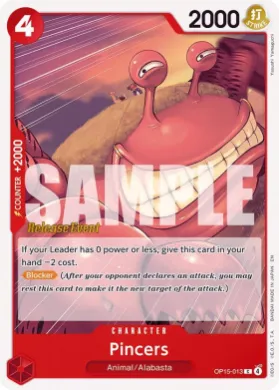 Pincers (OP15P OP15-013) Promos: Adventure on Kami's Island