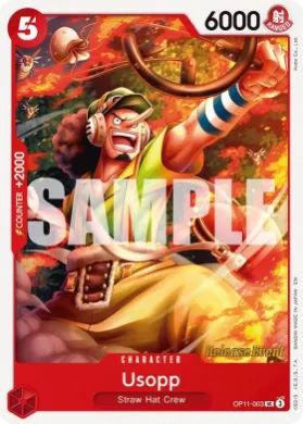 Usopp (OP11P OP11-003) Promos: A Fist of Divine Speed