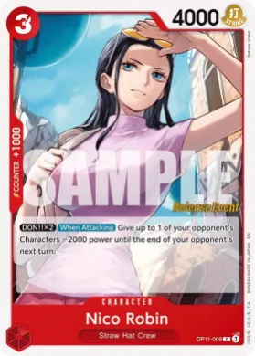 Nico Robin (OP11P OP11-009) Promos: A Fist of Divine Speed
