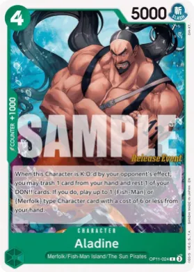 Aladine (OP11P OP11-024) Promos: A Fist of Divine Speed