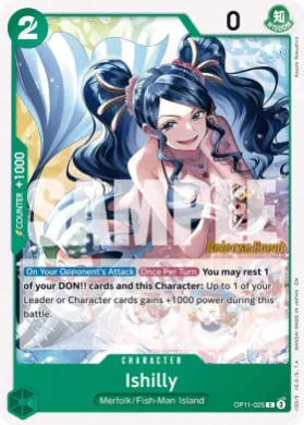 Ishilly (OP11P OP11-025) Promos: A Fist of Divine Speed