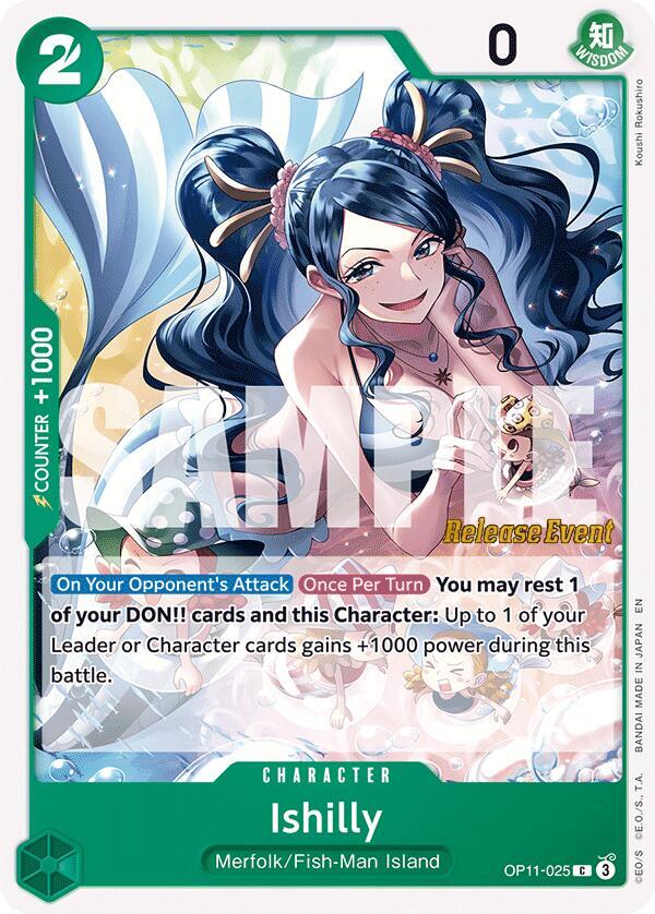 Ishilly OP11-025 One Piece card