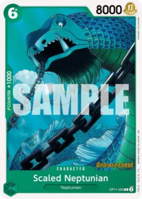 Scaled Neptunian (OP11P OP11-026) Promos: A Fist of Divine Speed