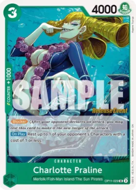 Charlotte Praline (OP11P OP11-029) Promos: A Fist of Divine Speed