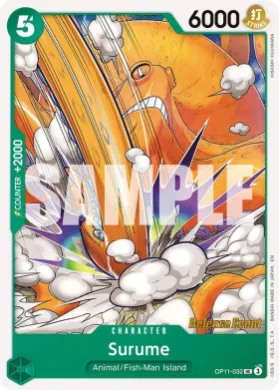 Surume (OP11P OP11-032) Promos: A Fist of Divine Speed